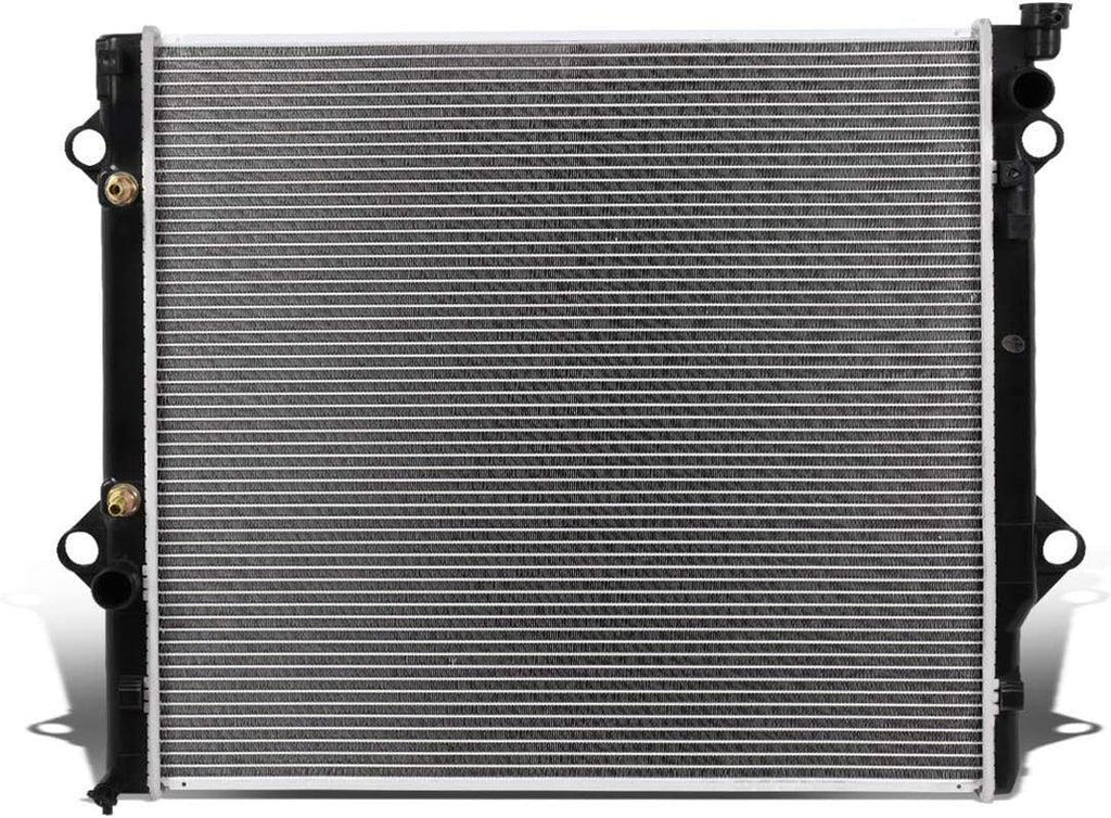 OEM-RA-2580 OE Style Aluminum Cooling Radiator Replacement Compatible with 07-14 FJ Cruiser / 03-09 4Runner AT, 25-9/16" W X 23-1/4" H X 1" D, 1-3/8" Inlet, 1-3/8" Outlet