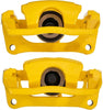 Power Stop Rear S5396YLW Pair of High-Temp Yellow Powder Coated Calipers