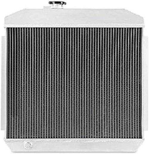 MMRAD-BEL6-55X Performance Aluminum Radiator Compatible with Chevrolet Bel-Air Inline 6 1955-1957