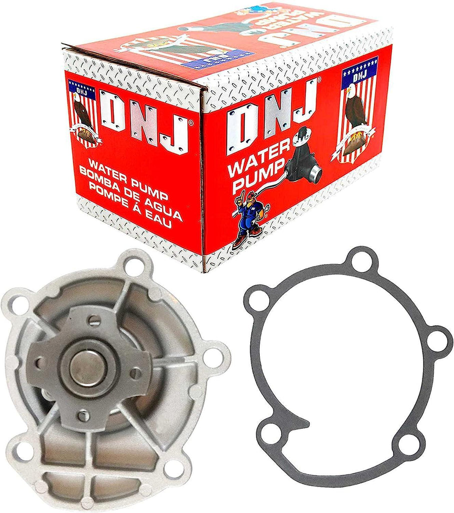 DNJ WP4268 Water Pump for 85-94 Saab / 900 2.0L-2.1L L4 DOHC Naturally Aspirated, Turbocharged B212I,B202L,B202I