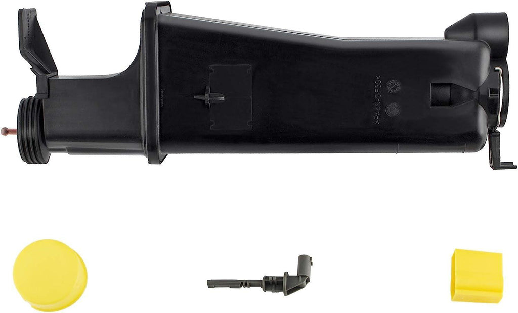BOXI Radiator Coolant Tank Overflow Expansion Bottle Reservoir with Sensor without Cap Replacement for BMW E46 / E53 / E83 17117573781