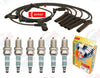 DENSO "IRIDIUM POWER" Spark Plugs & Wires for 2008-2013 Chevrolet GMC 1500 4.3L