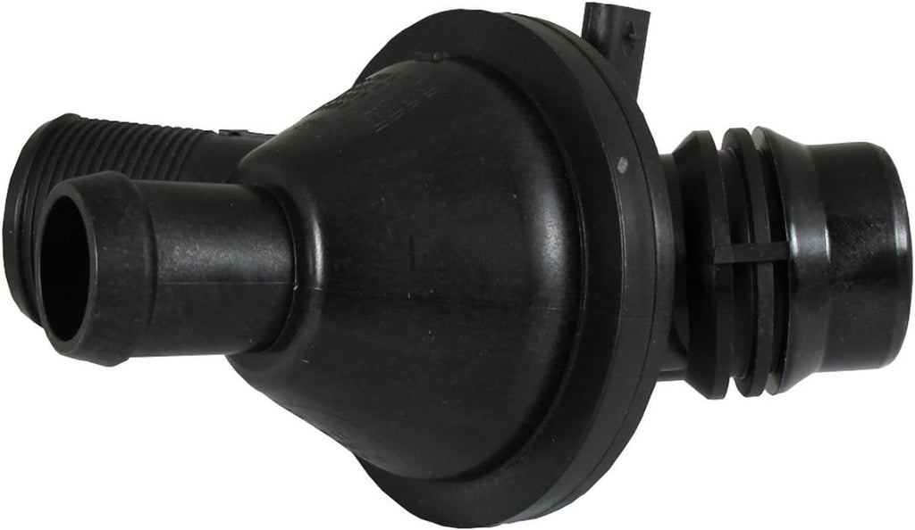 49618 Engine Coolant Thermostat with Water Outlet Housing for Select BMW Vehicles, 1 Pack