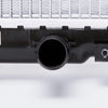 2198 Compatible with Toyota/Chevrolet 1-Row Plastic Aluminum Replacement Radiator