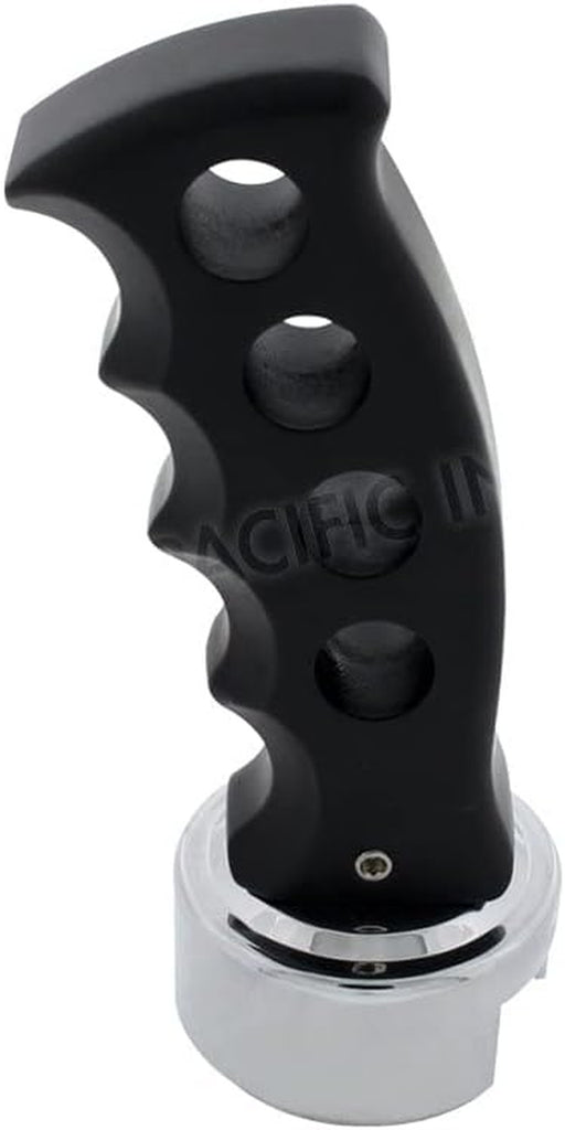 70693 - Manual Transmission Shift Knob - Black "Gatling" 13/15/18 Speed Gearshift Knob with Adapter