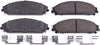 17-1058, Z17 Front Ceramic Brake Pads with Hardware