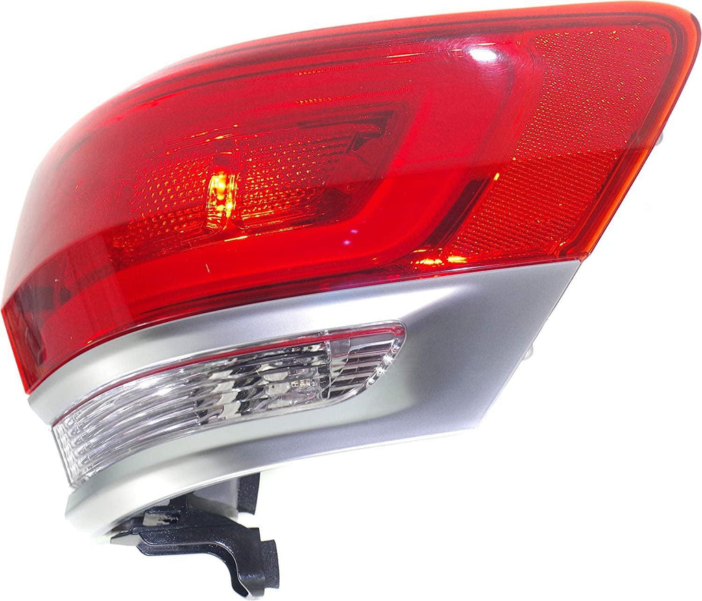 Tail Light Assembly Compatible with 2014-2018 Jeep Grand Cherokee Outer with Platinum Trim Passenger Side