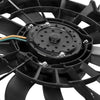 OEM-RF-0293 Factory Style Radiator Cooling Fan Assembly Cooling Efficiency Improved Direct Replacement [Compatible with 2002-2008 A4 1. 8T 2. 0T], Black