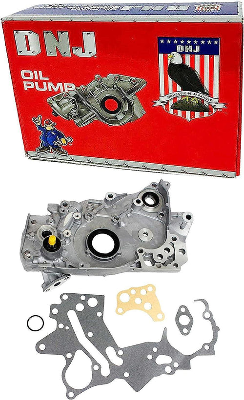 DNJ OP155 Oil Pump for 99-06 Mitsubishi, Chrysler, Dodge, Sebring, Straus, Lancer, Galant, Eclipse, Outlander, 2.0L-2.4L L4 DOHC, SOHC, 2351Cc, 1997Cc, 122Cid, Turbocharged,