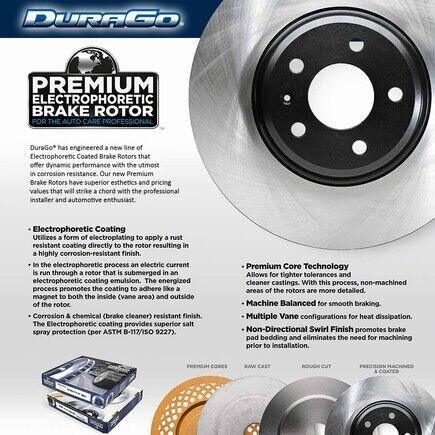 Durago Rotor BR90146802 - greatparts