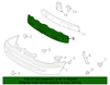 Genuine Toyota Absorber 52611-02040 - greatparts